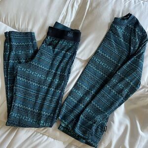 REI Kids' Teal Thermal Set